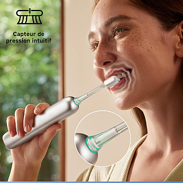 Electric Toothbrush Mova 3D Clean Electric Toothbrush Sliver (ATB15A) Electric Toothbrush Mova 3D Clean Electric Toothbrush Sliver (ATB15A)