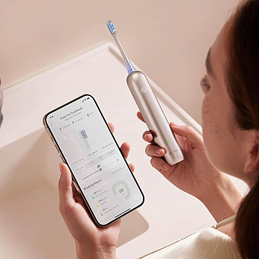 Electric Toothbrush Mova 3D Clean Electric Toothbrush Sliver (ATB15A) Electric Toothbrush Mova 3D Clean Electric Toothbrush Sliver (ATB15A)