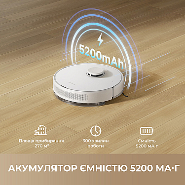 Robot tozsoran Dreame Robot Vacuum F10 White (RLF11SA)