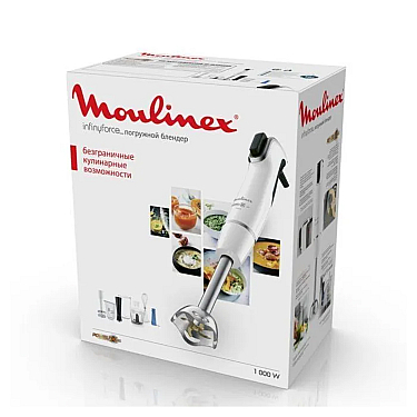 Blender Moulinex İnfinyforce V2 White Blender Moulinex İnfinyforce V2 White