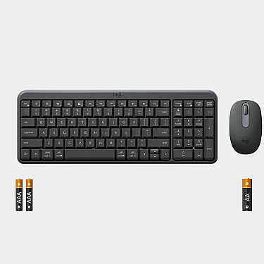 Logitech MK250 Compact Bluetooth Wireless Combo Graphite
