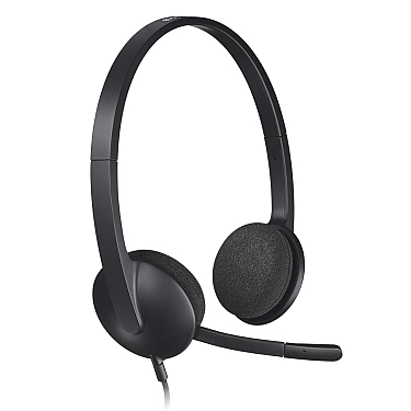 Logitech Corded USB Headset H340 Black Logitech Corded USB Headset H340 Black