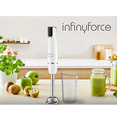 Blender Moulinex İnfinyforce V2 White Blender Moulinex İnfinyforce V2 White