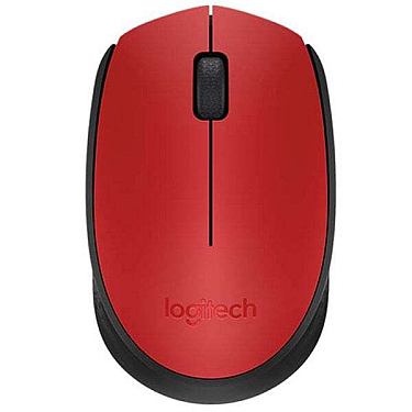 Logitech M171 Wireless Mouse Red