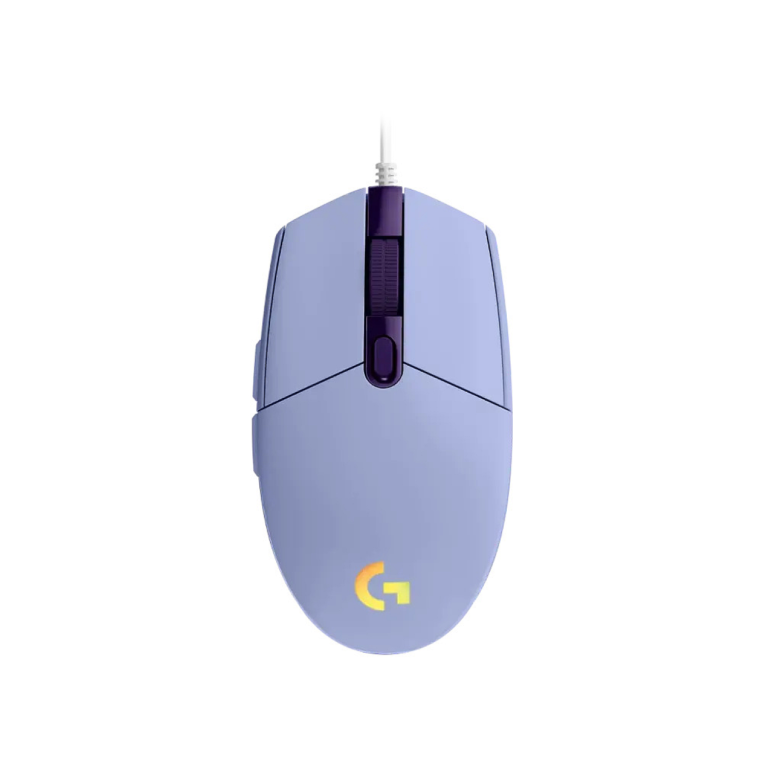 Logitech G203 LIGHTSYNC Corded Gaming Mouse Lilac