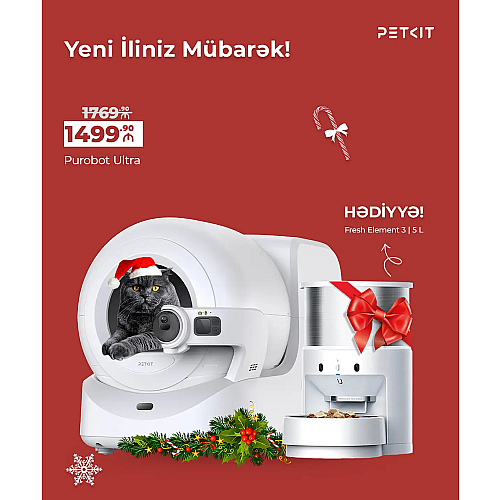 Petkit Purobot Ultra EU (P9903) ( 3 aylıq )