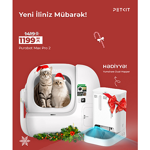 Petkit Purobot MAX Pro 2 (P9904) ( 3 aylıq )