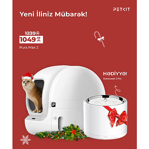 Petkit Pura Max 2 (P9902)	( 3 aylıq )