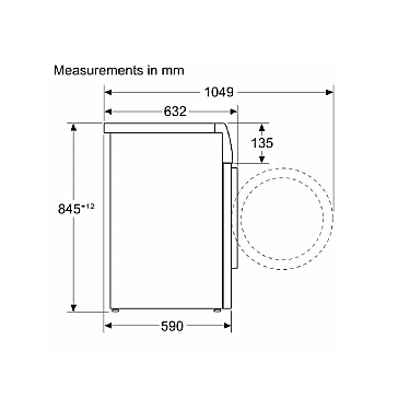 Paltaryuyan maşın BOSCH WAJ20180ME