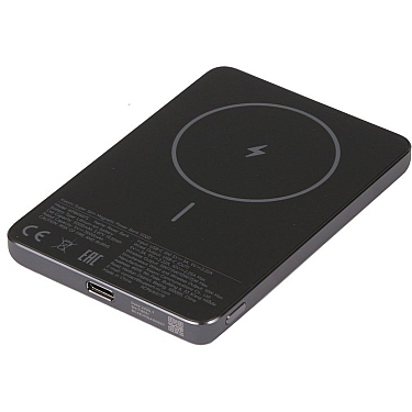 Power bank Xiaomi Super Slim Magnetic 5000 Black (BHR08PMGL)