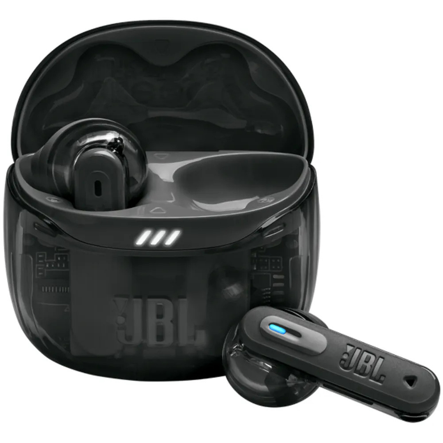 Qulaqlıq JBL Tune Flex Ghost 2 Black