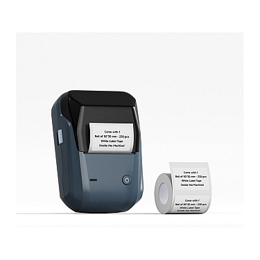 Etiket Yazıcısı Niimbot B1 Smart label Printer Space Blue