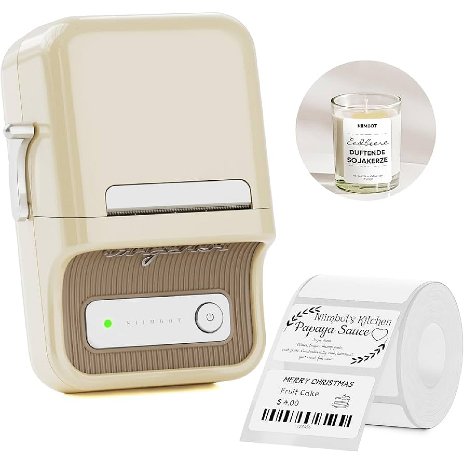 Etiket Yazıcısı Niimbot B21 Series Smart label Printer White