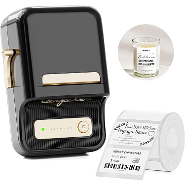 Etiket Yazıcısı Niimbot B21 Series Smart label Printer Black