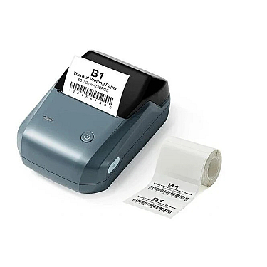 Etiket Yazıcısı Niimbot B1 Smart label Printer Space Blue