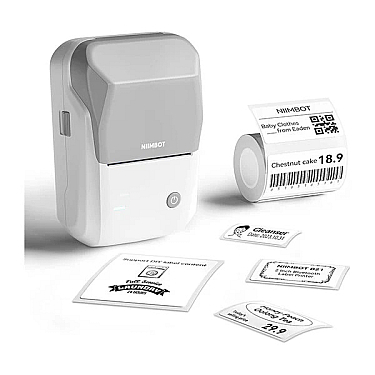 Etiket Yazıcısı Niimbot B1 Smart label Printer Gray