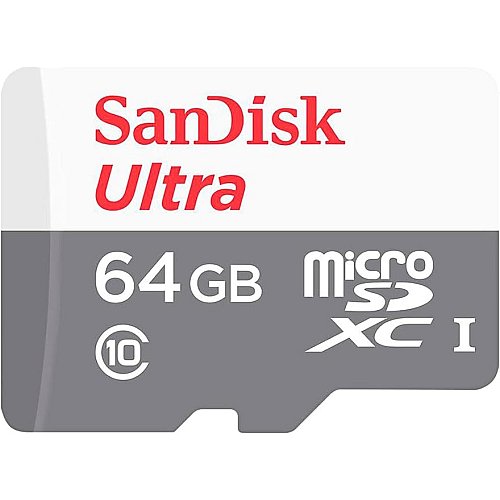 Yaddaş kartı MICRO 64GB SANDISK ULTRA 100MB/S SDSQUNR-064G-GN3MN