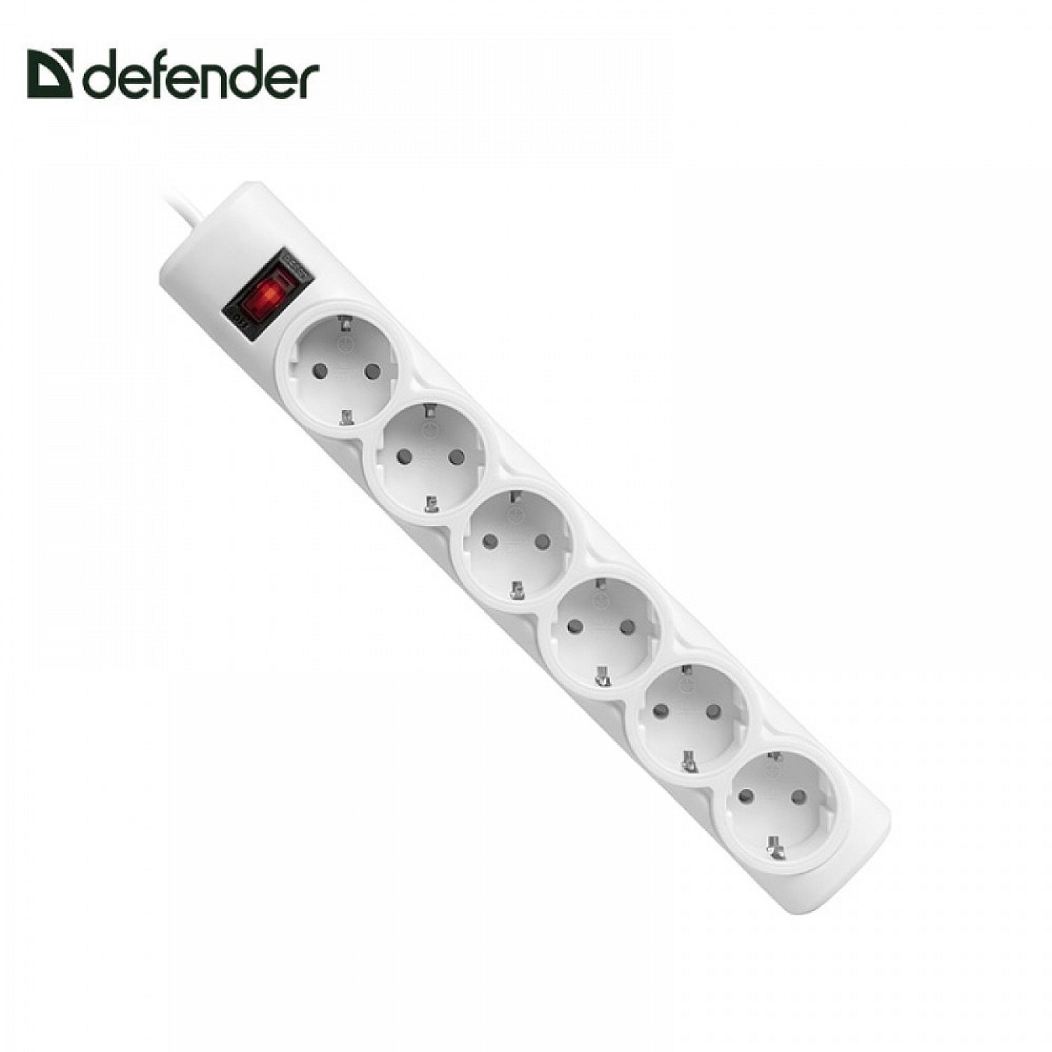 Uzatma kabelleri Defender Surge protector DFS 603 3 m, 6 outlets (99407)