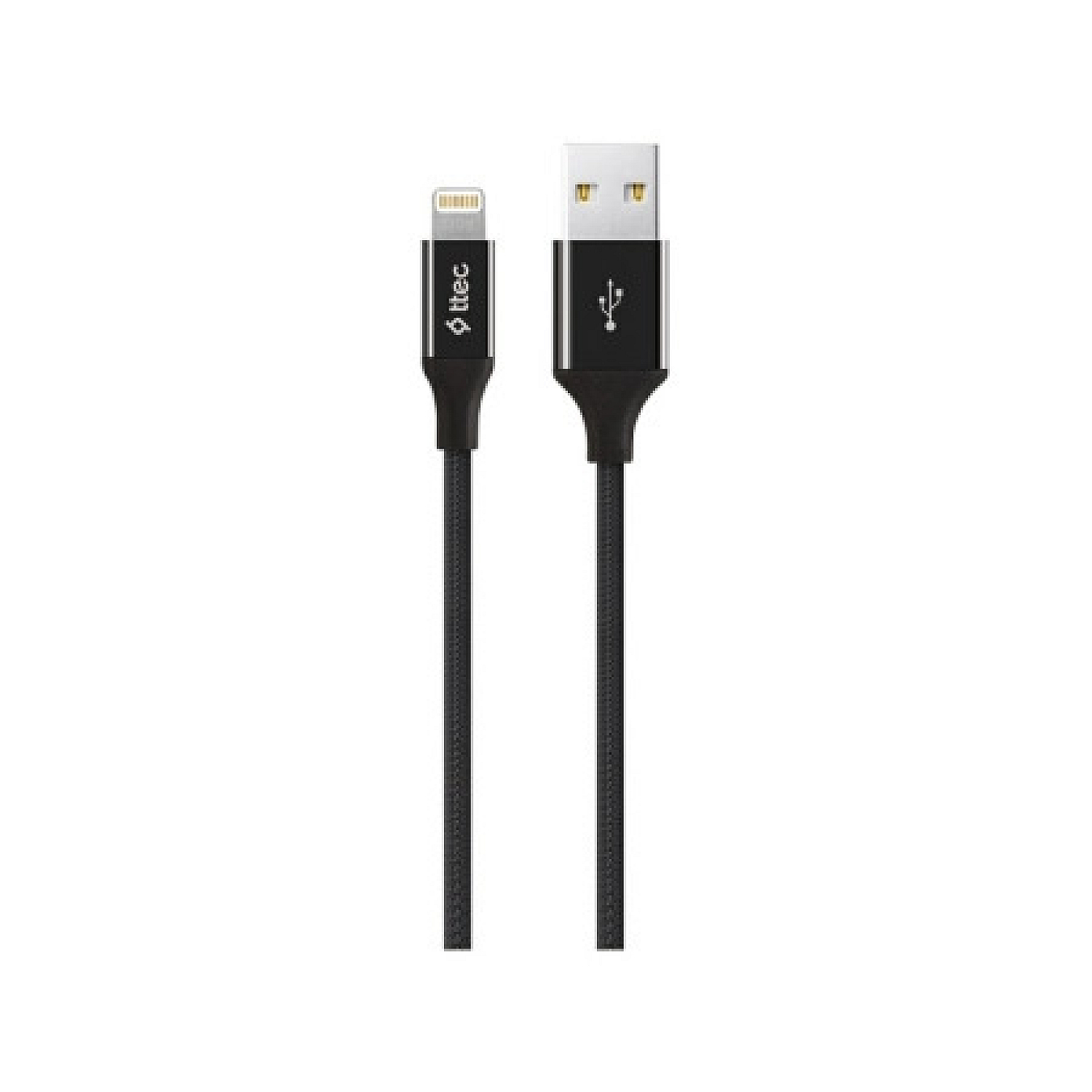 Kabel TTEC AlumiCable Lightning Charge /Data Cable,Black (2DK16S)