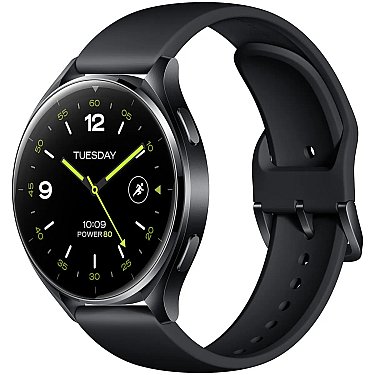 Smart saat Xiaomi Watch 2 Black Case With Black TPU Strap