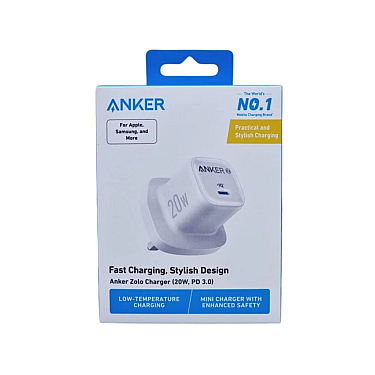 Adapter Başlığı Anker Zolo 20W 1C White (A2699K21)