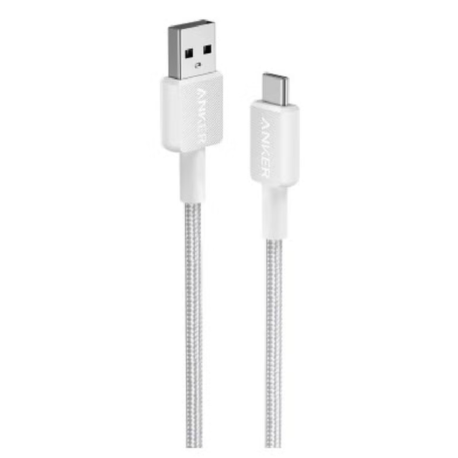 Kabel Anker 322 USB-A to USB-C 3ft braided White (A81H5H21)