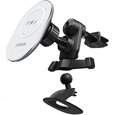 Avtomobil üçün telefon tutacağı Anker PowerWave Magnetic Charging Car Mount (A2931HW1)