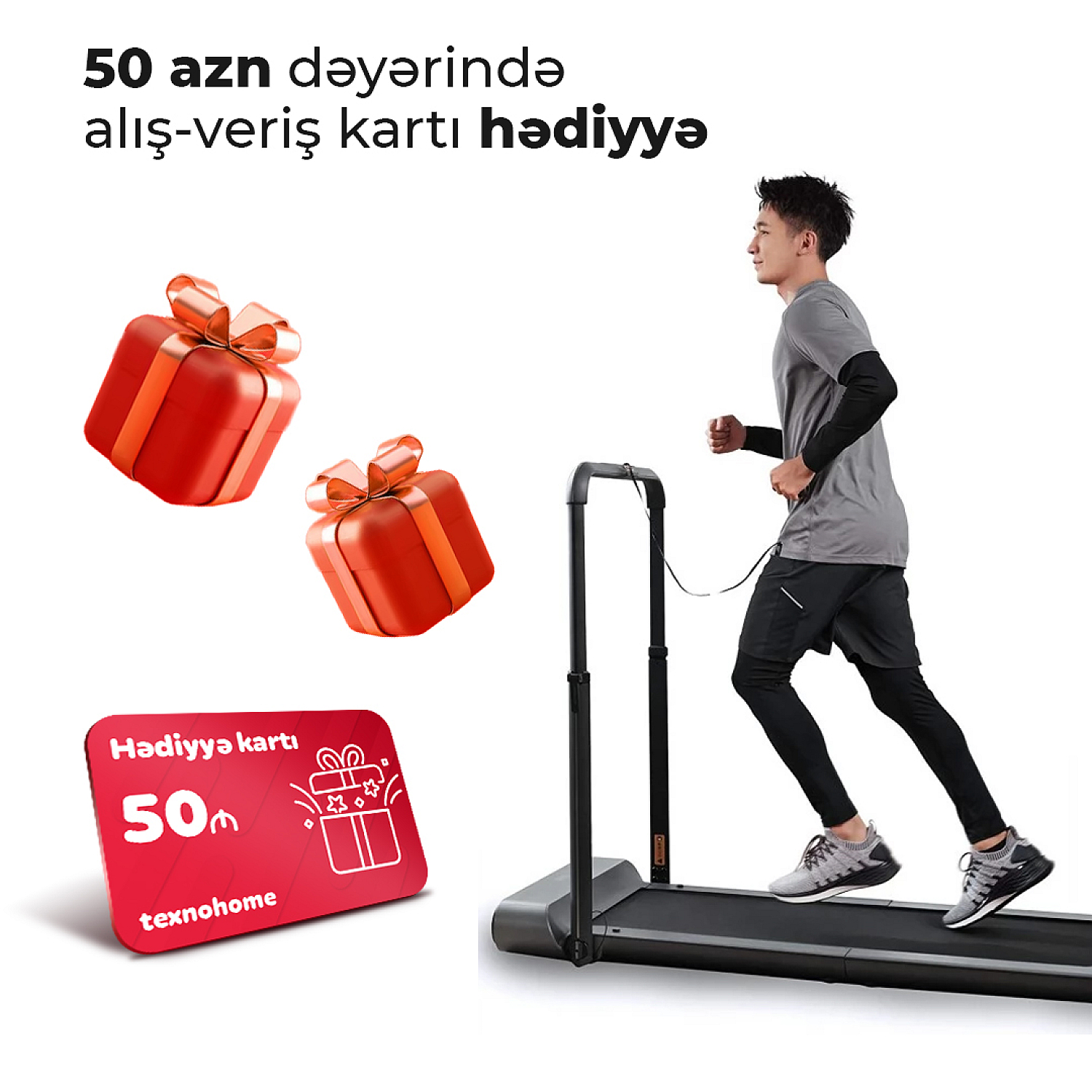 Qaçış aparatı King Smith WalkingPad R1 Pro (3 aylıq)