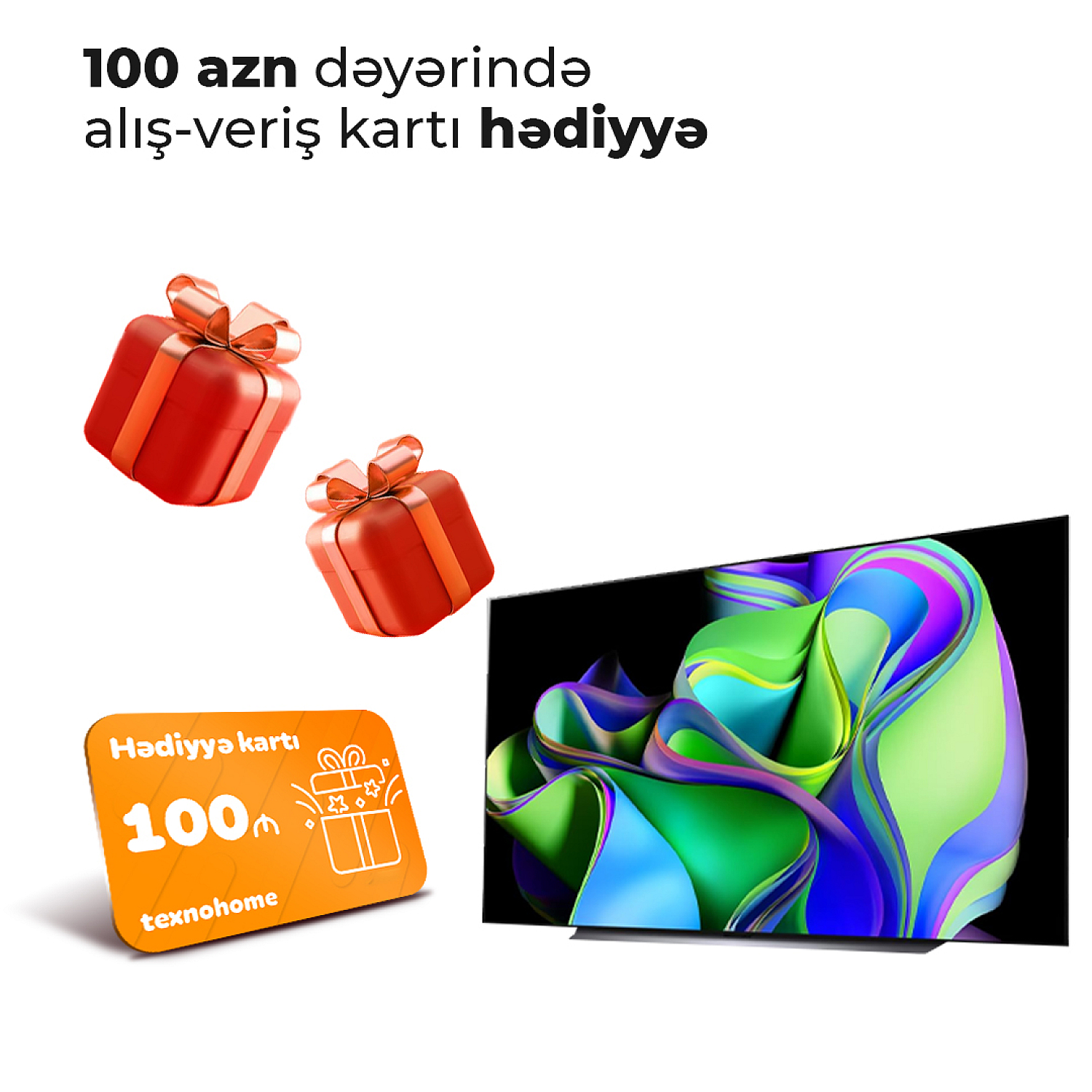 Televizor LG OLED55C36LC.AMCE (3 aylıq)