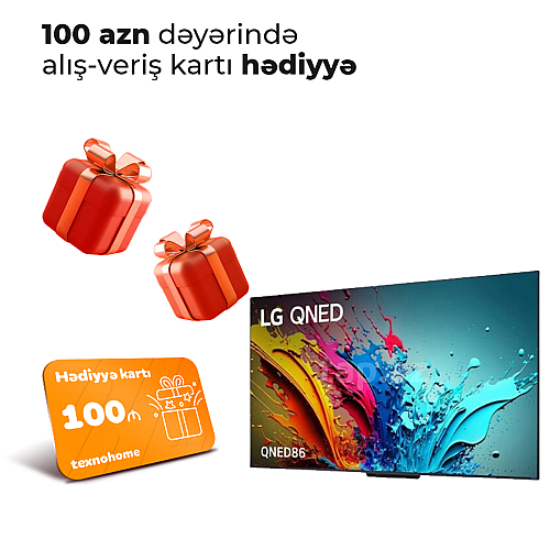 Televizor LG 55QNED86T6A.AMCN (3 aylıq)