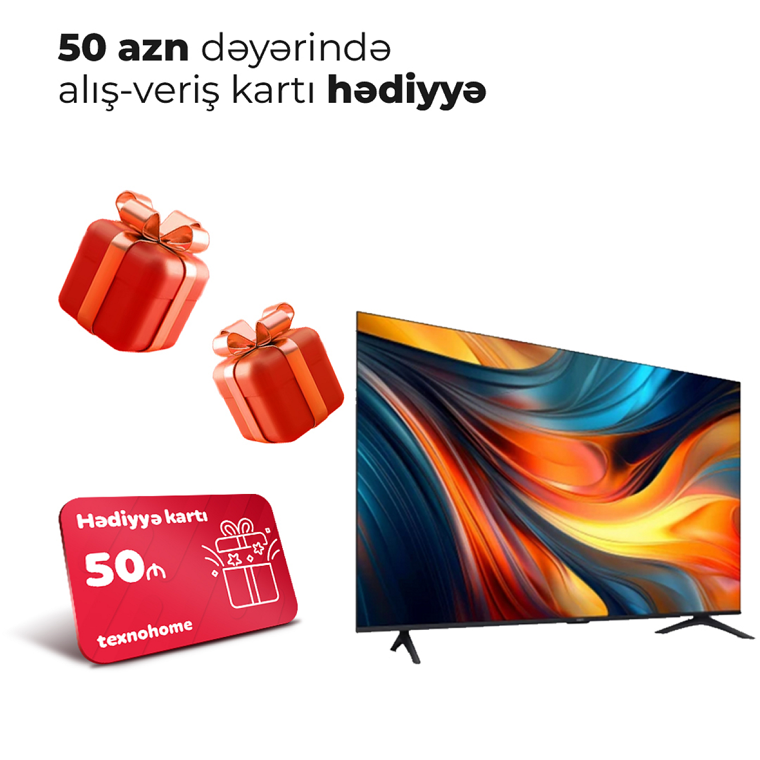 Televizor Xiaomi A 65" 2026 (L65MB-AME) (3 aylıq)