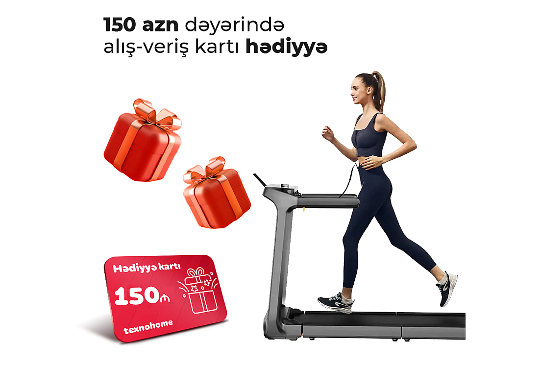 Qaçış aparatı King Smith WalkingPad Treadmill X218 ( 3 aylıq )