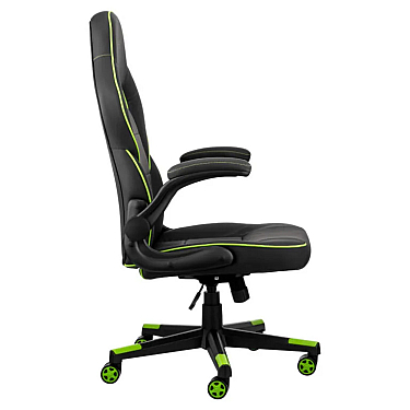 Oyun kreslosu 2E Gaming Hebi Black/Green Oyun kreslosu 2E Gaming Hebi Black/Green