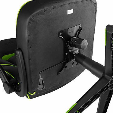 Oyun kreslosu 2E Gaming Hebi Black/Green Oyun kreslosu 2E Gaming Hebi Black/Green