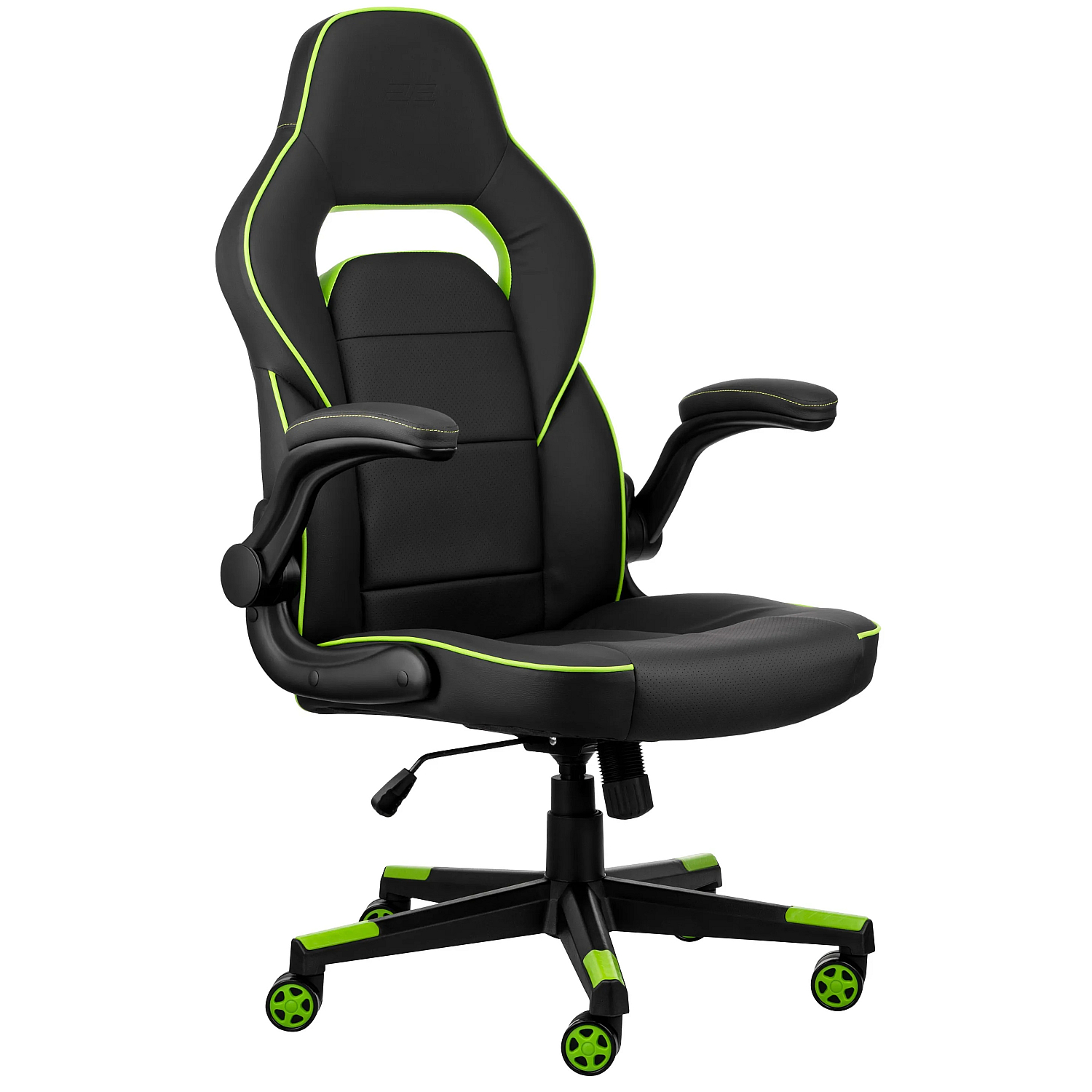 Oyun kreslosu 2E Gaming Hebi Black/Green Oyun kreslosu 2E Gaming Hebi Black/Green