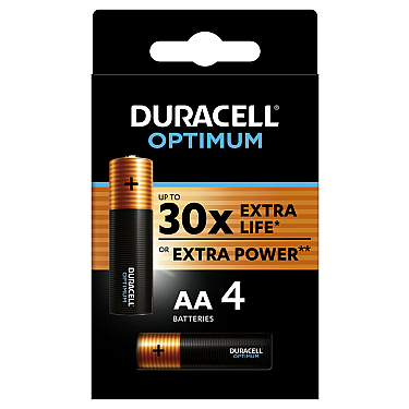 Duracell Optimum 2A Kx4 (20) new