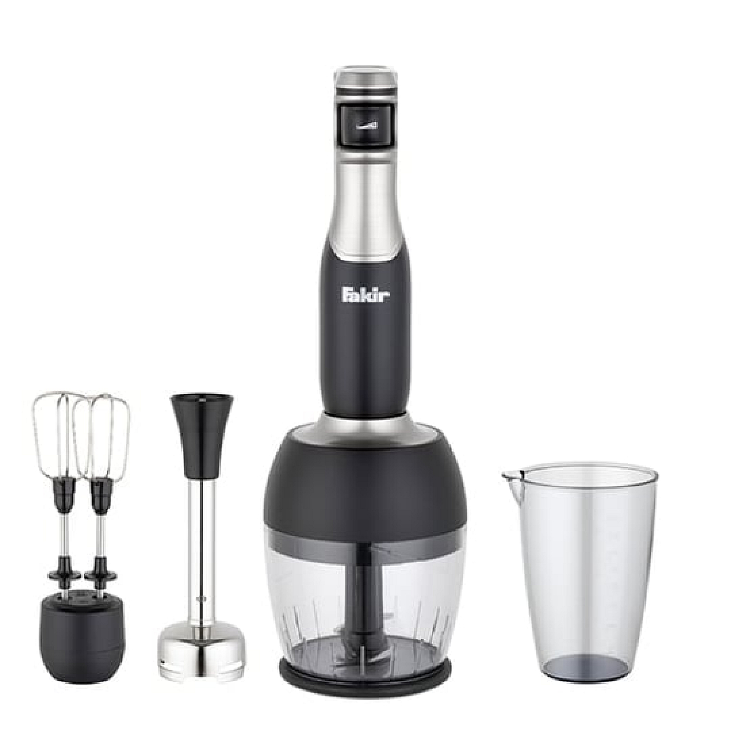 Blender Fakir Speed Lucca Set Black Silver