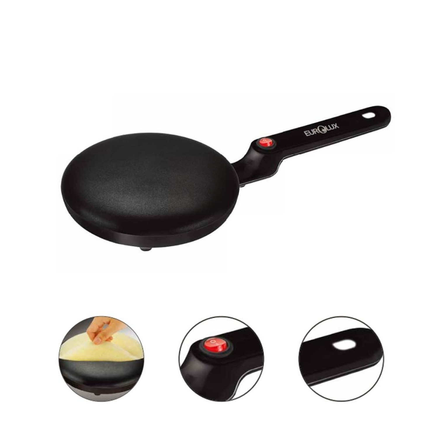 Blinçik Bişirən Eurolux EU-CM6551FKB Blinçik Bişirən Eurolux EU-CM6551FKB