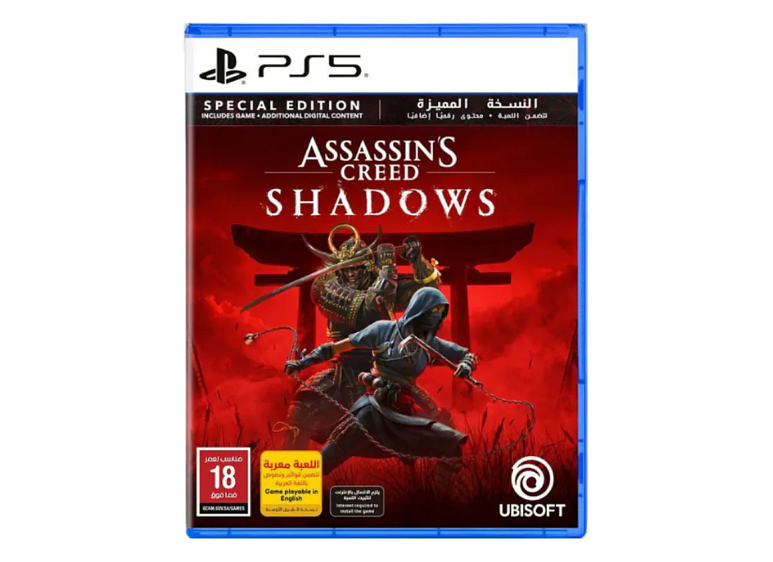 Oyun diski PS5 Black Assassin's Creed Shadows