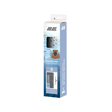 Mouse altlığı 2E Capybarra S Blue (2E-PAD-S-CAPY-BLUE)
