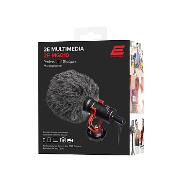 Mikrafon 2Е MG010 Shoutgun Mic, 3.5mm