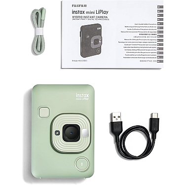 Fotoaparat Fujifilm Instax Mini Liplay Matcha Green Fotoaparat Fujifilm Instax Mini Liplay Matcha Green