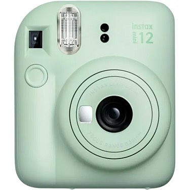 Fotoaparat Fujifilm Instax mini 12 Mint Green-Bundle Box (3 aylıq)