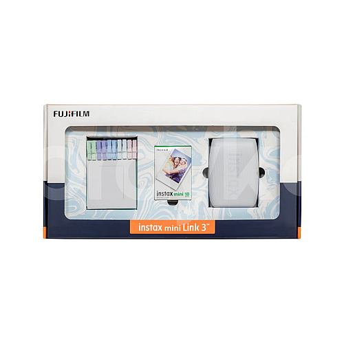 Fotoaparat Fujifilm Instax mini Link3 White-Bundle Box