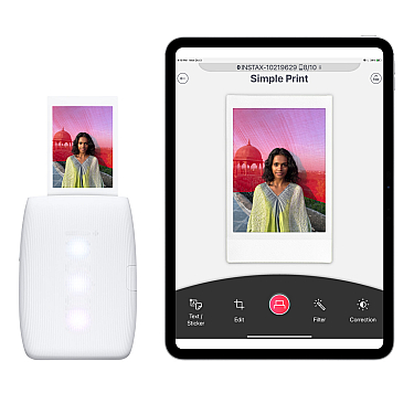 Fotoaparat Fujifilm Instax mini Link3 White-Bundle Box