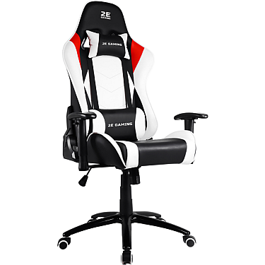 Oyun kreslosu 2E Gaming Chair BUSHIDO White/Black