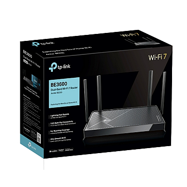 Router TP-Link - Archer BE230 (BE3600 Dual-Band Wi-Fi 7 Router)