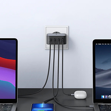 Adapter Başlığı Ugreen Nexode S 100W 4-Port GaN Fast Charger EU X565