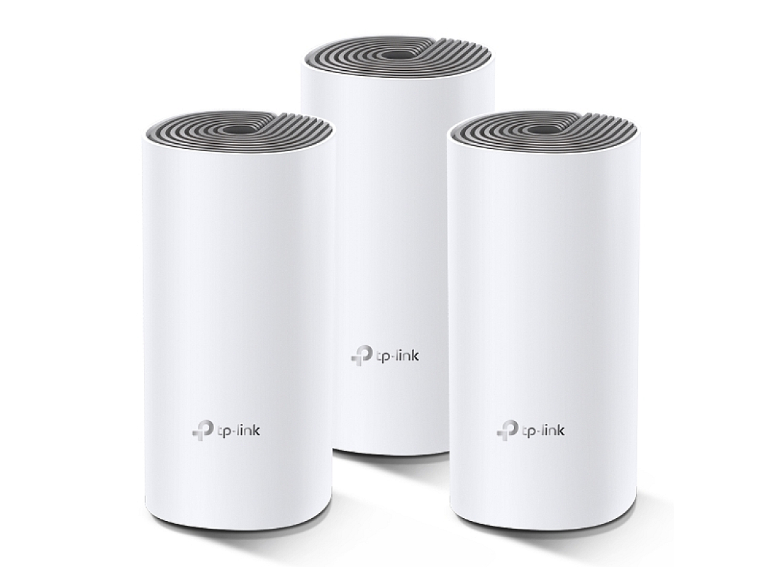 TP-Link - Deco E4 (3-pack) ( AC1200 Whole Home Mesh WiFi System )