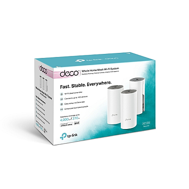 Router TP-Link - Deco X50 (2-pack) ( AX3000 Whole Home Mesh Wi-Fi 6 System)